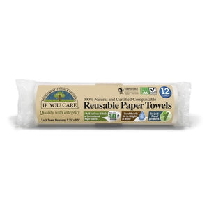 If You Care Reusable Paper Towel | Auckland Grocery Delivery Get If You Care Reusable Paper Towel delivered to your doorstep by your local Auckland grocery delivery. Shop Paddock To Pantry. Convenient online food shopping in NZ | Grocery Delivery Auckland | Grocery Delivery Nationwide | Fruit Baskets NZ | Online Food Shopping NZ 100% Natural & Compostable reusable paper towels from If You Care. Reduce your environmental impact by choosing better alternatives in the kitchen. Paddock To Pantry have a great ra