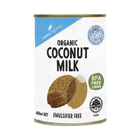 Ceres Organics Light Coconut Milk | Auckland Grocery Delivery Get Ceres Organics Light Coconut Milk delivered to your doorstep by your local Auckland grocery delivery. Shop Paddock To Pantry. Convenient online food shopping in NZ | Grocery Delivery Auckland | Grocery Delivery Nationwide | Fruit Baskets NZ | Online Food Shopping NZ Lighten up your dishes with Ceres Organics Light Coconut Milk! Made from organic coconuts, this creamy milk adds a touch of tropical flavour to your cooking. 